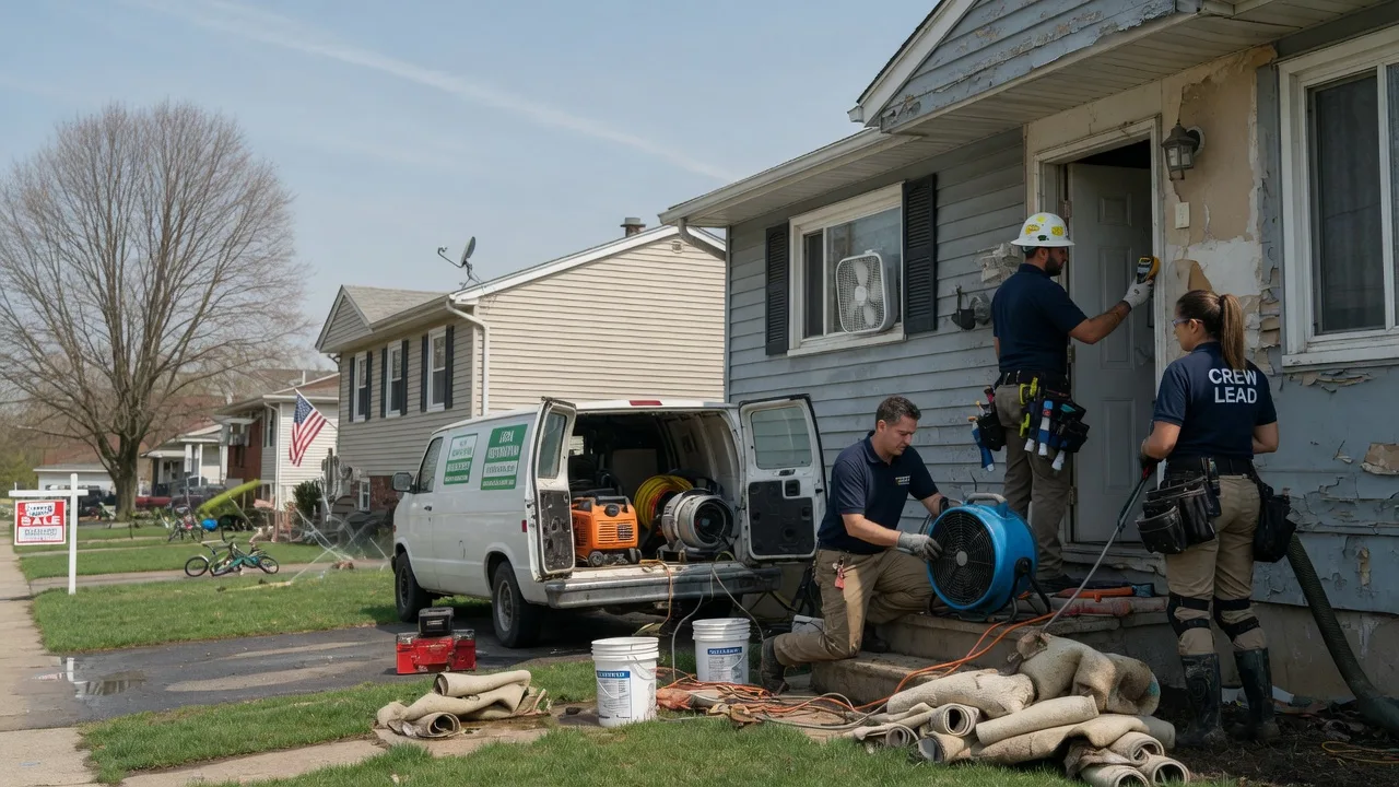 Flood Cleanup in North Brunswick, NJ near me